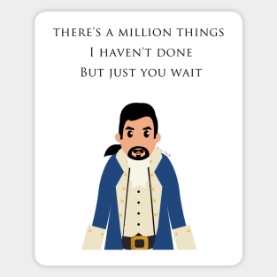 Hamilton A Million Things Magnet